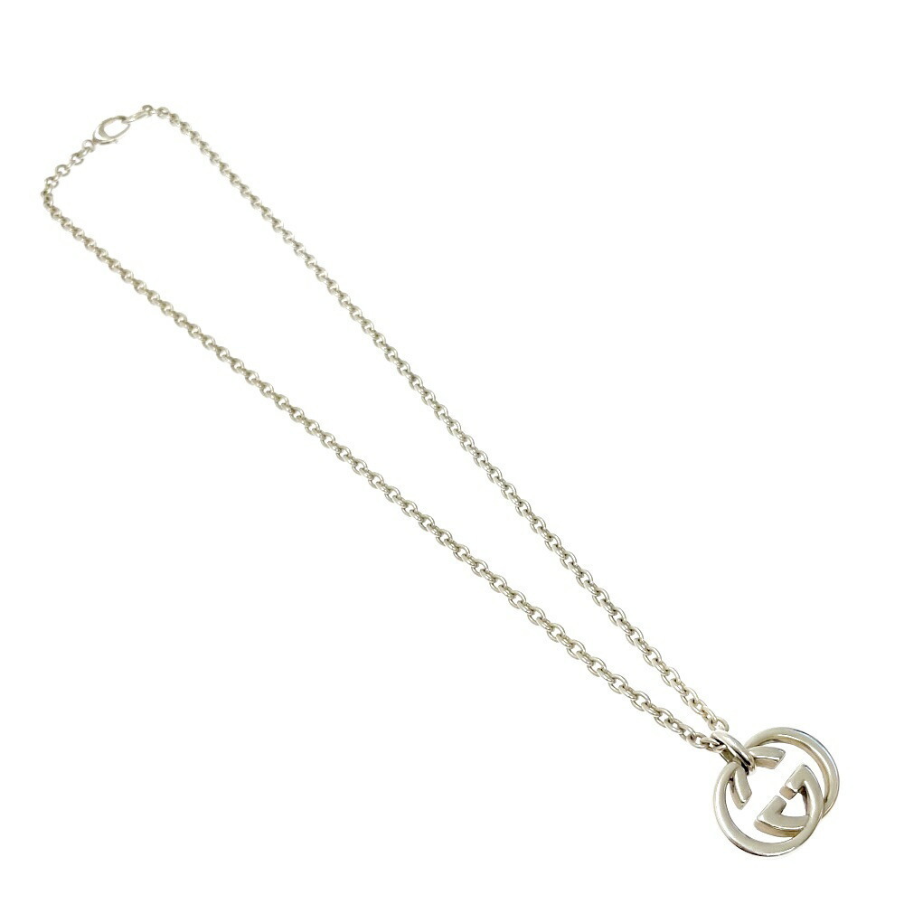 Gucci Silver Interlocking Necklace - image 2